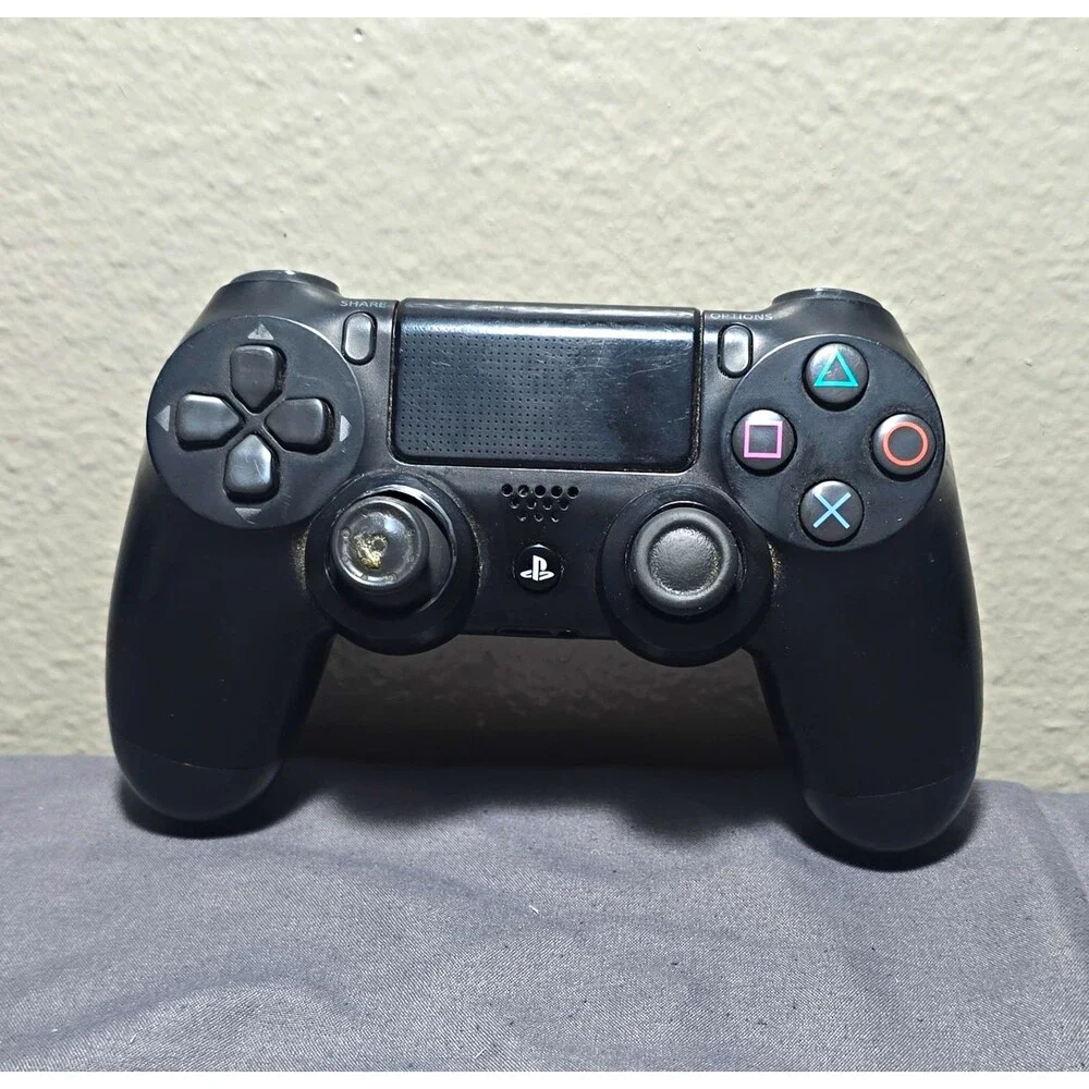 Sony DualShock 4 Wireless PS4 Controller Black Touchpad Light Bar Vibration